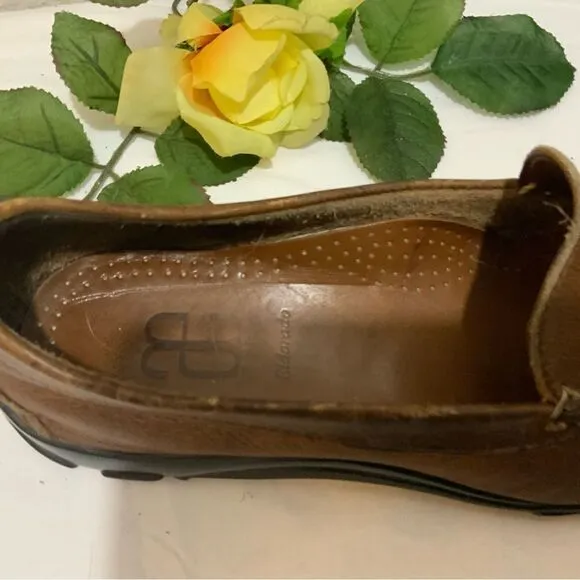 Allen Edmonds Eldorado Driving Loafers Moccasins Shoes Bison Leather Men’s 8.5 D