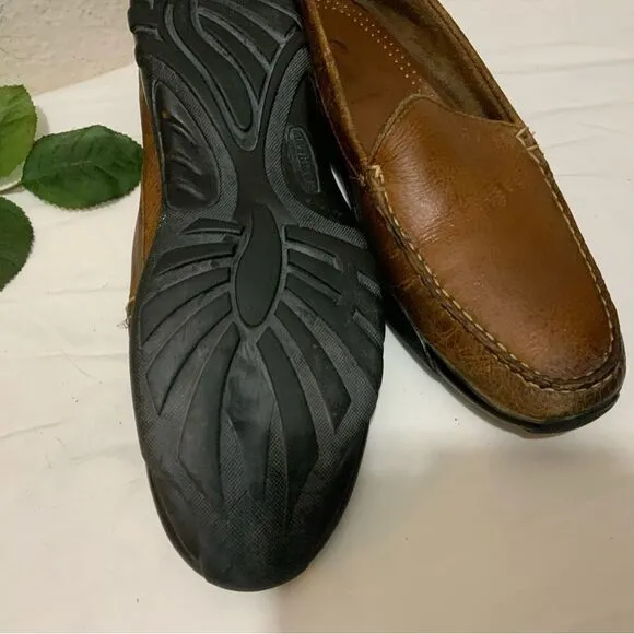 Allen Edmonds Eldorado Driving Loafers Moccasins Shoes Bison Leather Men’s 8.5 D