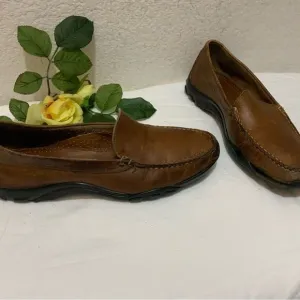 Allen Edmonds Eldorado Driving Loafers Moccasins Shoes Bison Leather Men’s 8.5 D