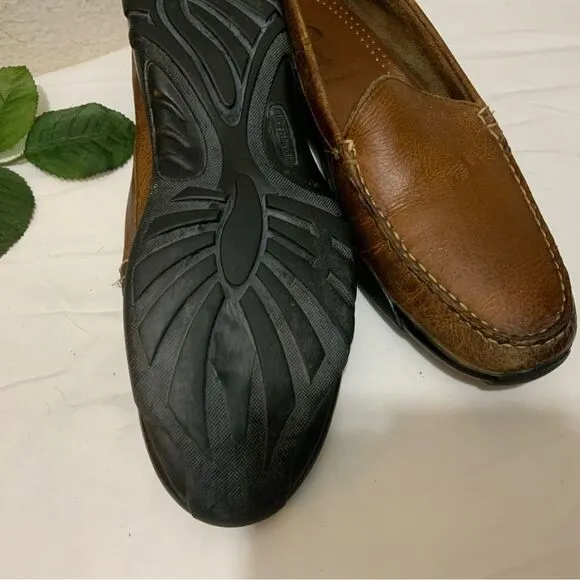 Allen Edmonds Eldorado Driving Loafers Moccasins Shoes Bison Leather Men’s 8.5 D