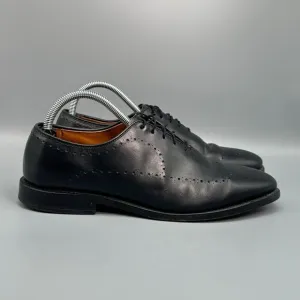 Allen Edmonds Fairfax Men's 8 Black Leather Comfort Shoes Lace Up Low Top