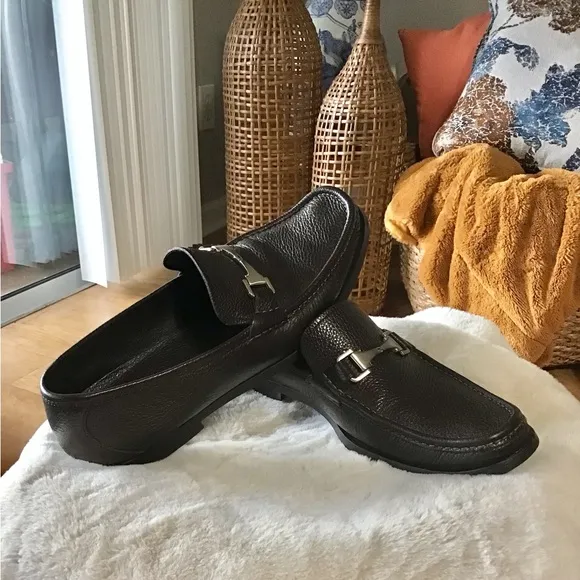 ALLEN EDMONDS Firenza Leather Horsebit Loafers