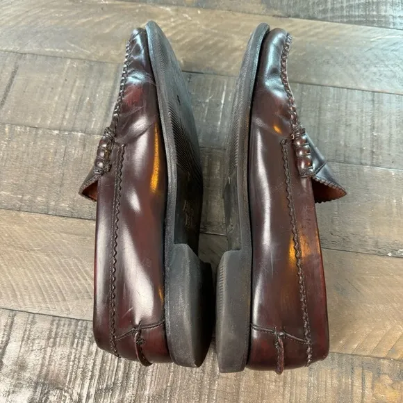 Allen Edmonds Men’s Kenwood Leather Slip On Loafers Brown Size 9 D Dress Office