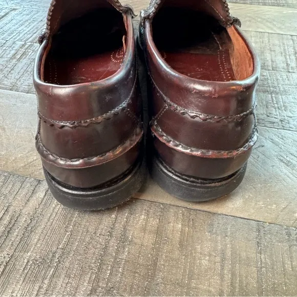 Allen Edmonds Men’s Kenwood Leather Slip On Loafers Brown Size 9 D Dress Office