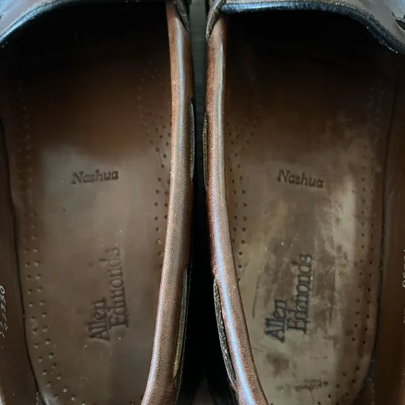 Allen Edmonds Nashua Tassel Leather Loafers Men 12