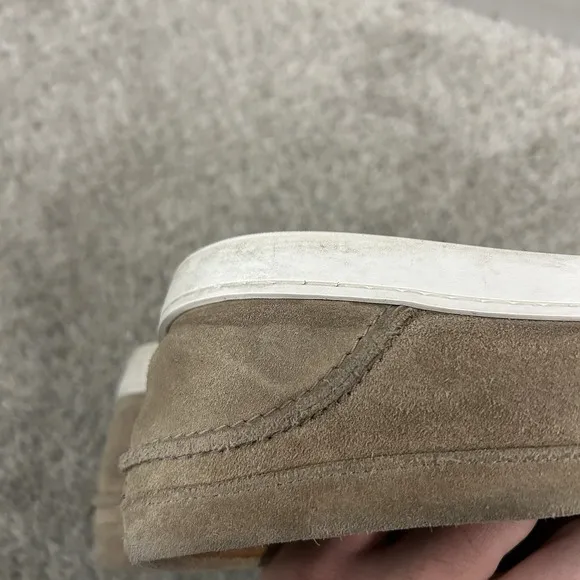 Allen Edmonds Randolph Suede Loafers Men's 12D Tan Shoes‎ Leather