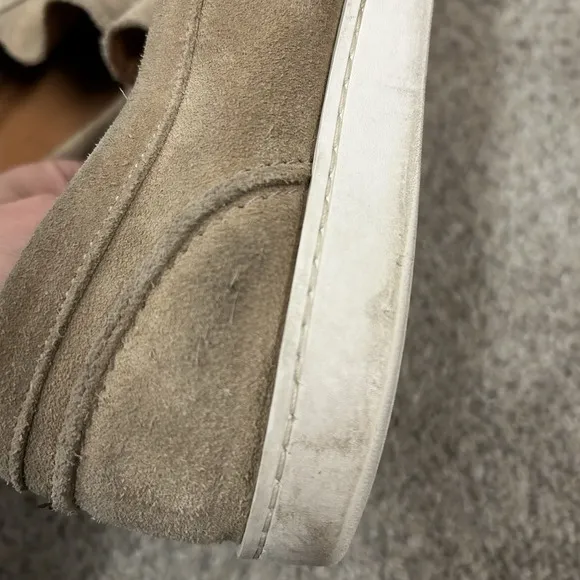 Allen Edmonds Randolph Suede Loafers Men's 12D Tan Shoes‎ Leather