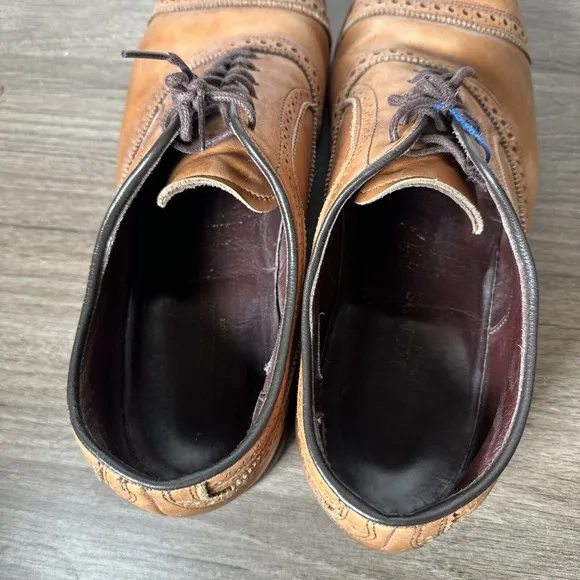 Allen Edmonds Strandmok Size 13 D Light Brown Dainite Sole