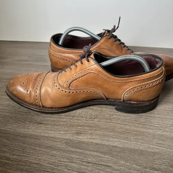 Allen Edmonds Strandmok Size 13 D Light Brown Dainite Sole