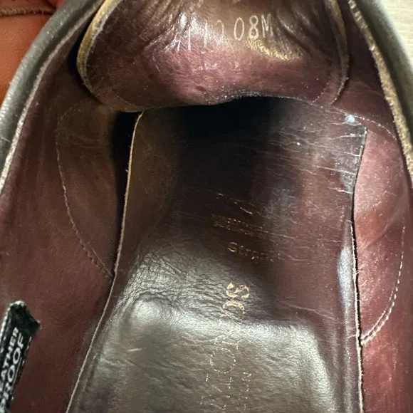 Allen Edmonds Strandmok Size 13 D Light Brown Dainite Sole