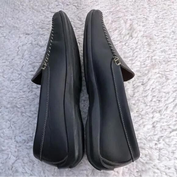 Allen Edmonds Shoes El Paso Driving Loafers  Black Leather Mens SZ 11.5 D