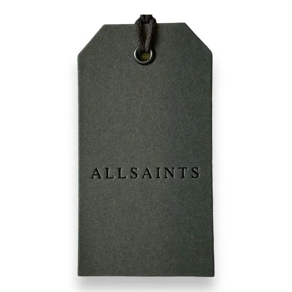 AllSaints‎ Frida Amanzi Mini Skirt Skort Lime Green Womens 12 Linen Floral $169