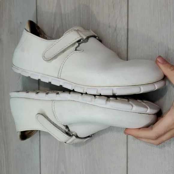 Alpro by Birkenstock Women Leather Clogs Mary Jane Sneakers shoes sz 38/7