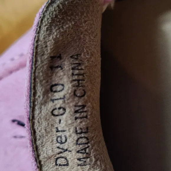 Amali pink size 11 Driving moccasins