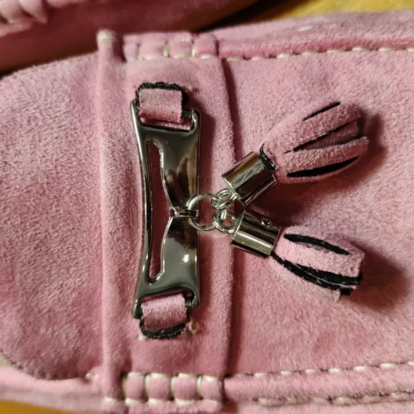 Amali pink size 11 Driving moccasins
