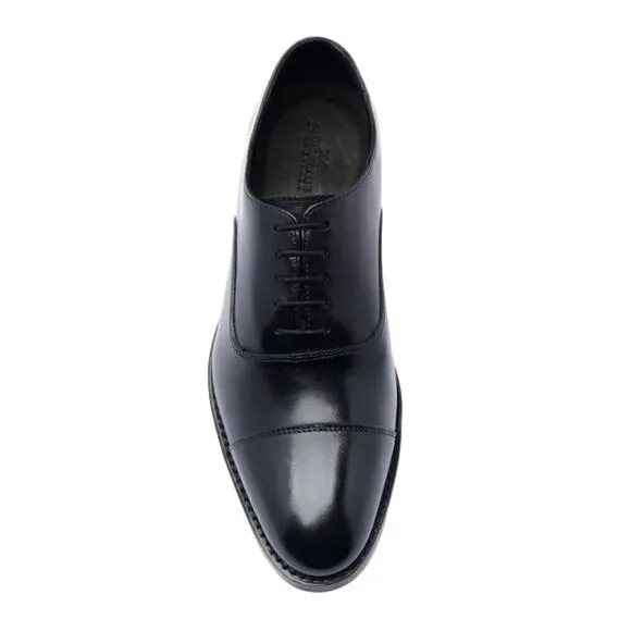 Anthony Veer Clinton Cap Toe Oxford Dress Shoes for Men Rubber Sole Size 12