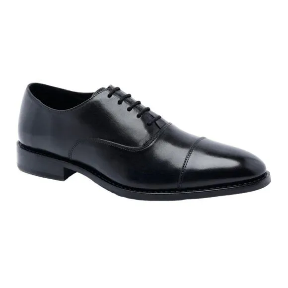 Anthony Veer Clinton Cap Toe Oxford Dress Shoes for Men Rubber Sole Size 12