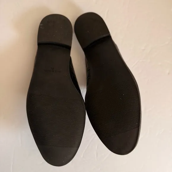 Aqua Women's Black mule slide size 5
