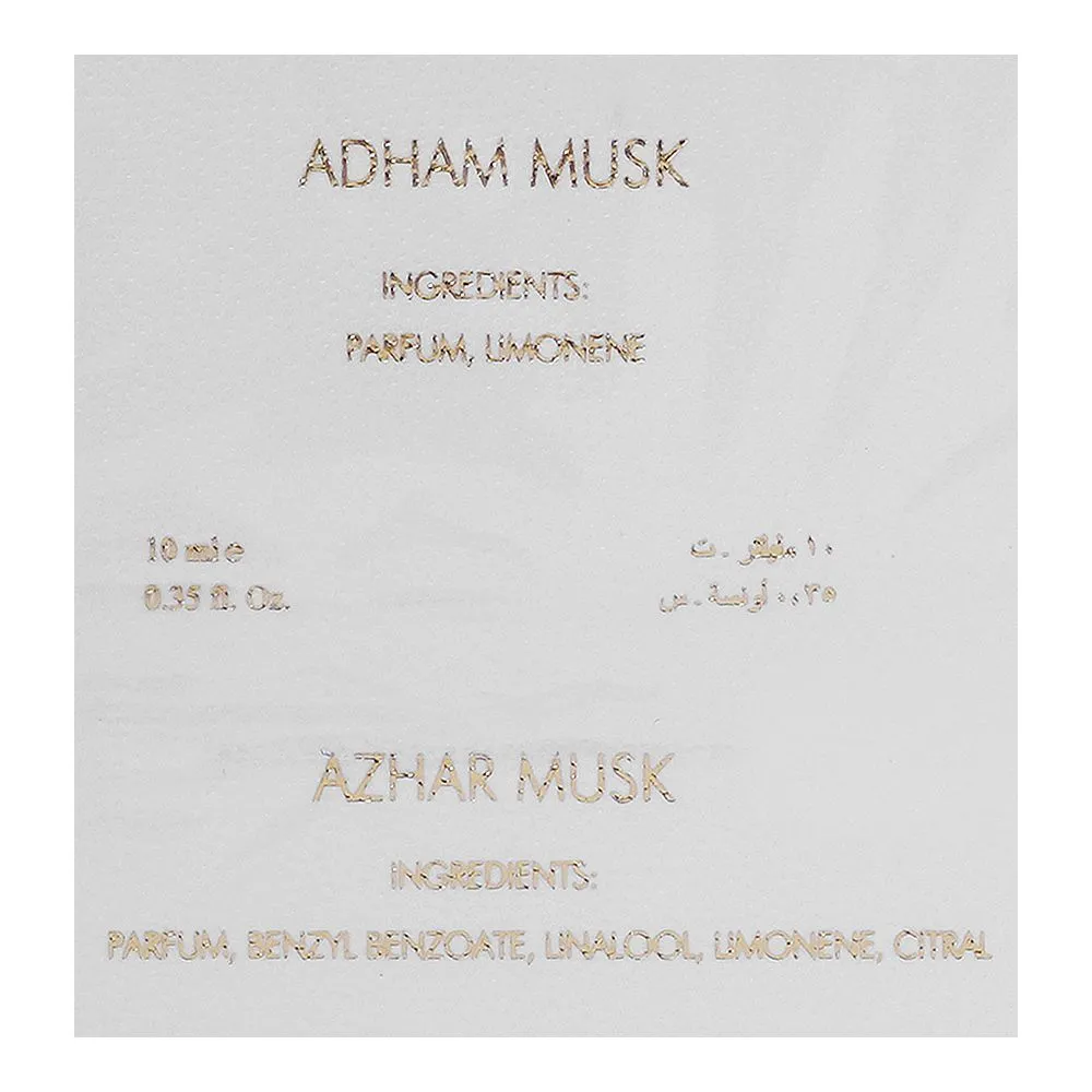 Asghar Ali Musk Collection Attar, 4x10ml | Bahrain | Fragrance For Men & Women