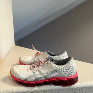 Asics‎ Gel-Quantum 360 Full Gel White Pink Running Comfort Shoes Womens Size 9