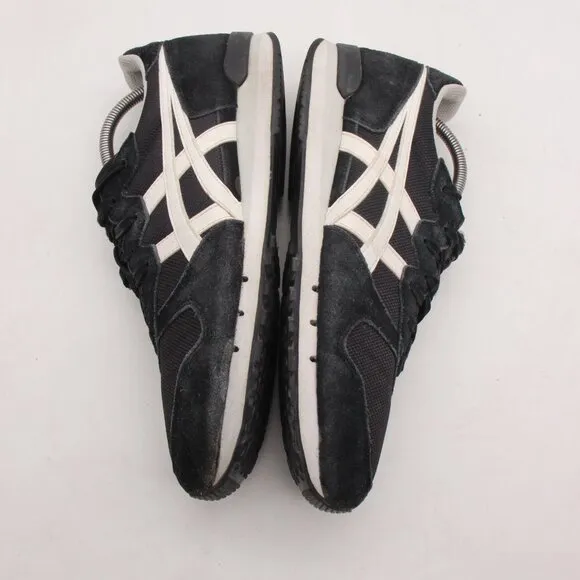 Asics Onitsuka Tiger Alvarado Athletic Shoes Men's 11 Black White Suede D845L