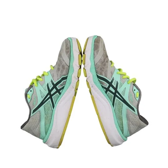 Asics Shoes Womens 6.5 Athletic Trainer 33-M Running Comfort Sport Cushion Grey