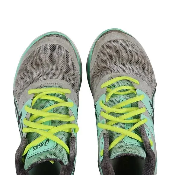Asics Shoes Womens 6.5 Athletic Trainer 33-M Running Comfort Sport Cushion Grey