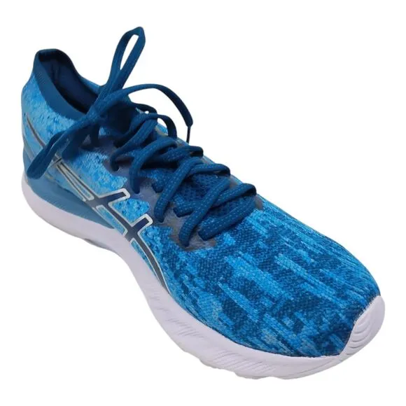 ASICS Women's Gel-Nimbus 23 Knit Running Shoes Mako Blue Size 10.5 Women
