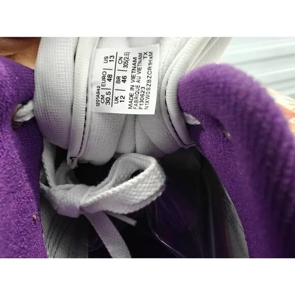 Asics Sportstyle EX89 x Needles Japan Purple Men Shoes Size 13 1201A942-100