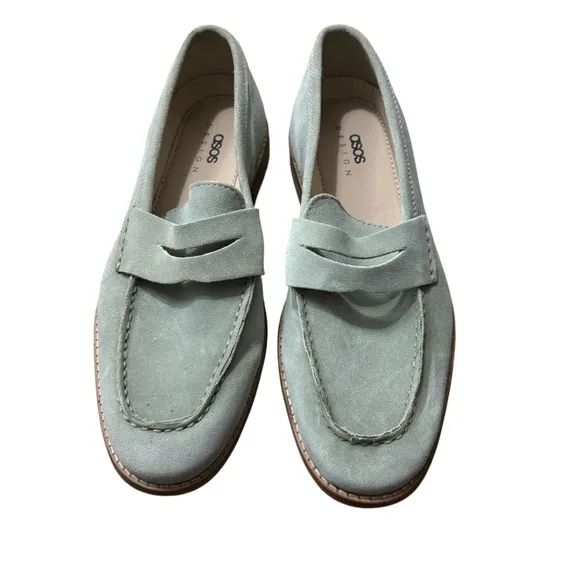 ASOS Mint Green Loafers Size Size 8 -- NEW W/O BOX