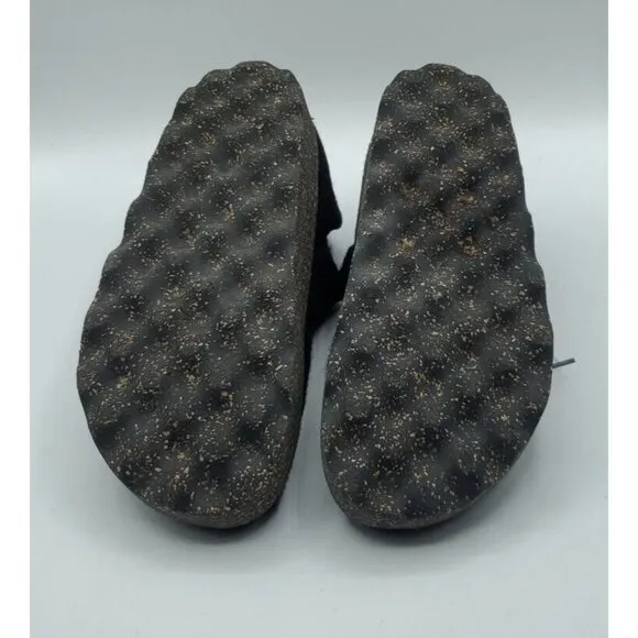 Asportuguesas Fly London Unisex Slip-on Wool Shoes City Black Size 38 / 7.5