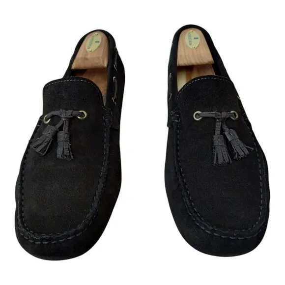Atelier Men's Suede Slip On‎ Tasseled Driving Loafers Moccasins Size 45