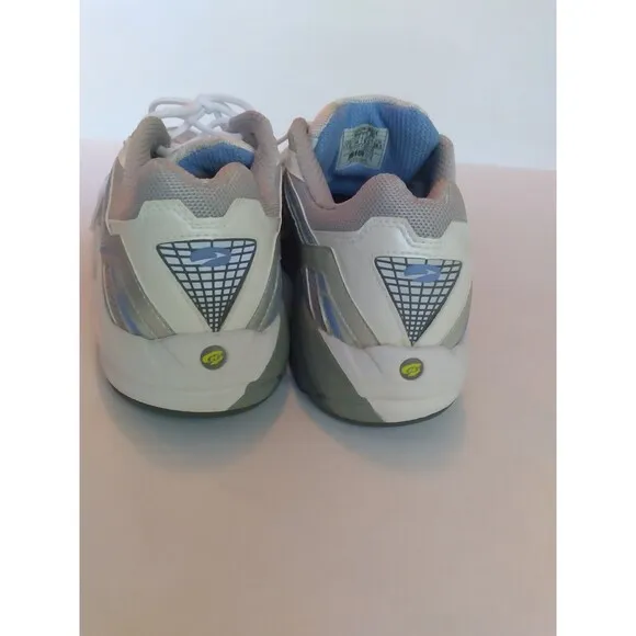 Athletic Running Shoes‎ Mesh Breathable Training Sneakers Grey &amp; White