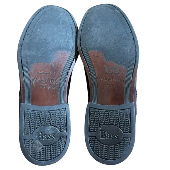 Authentic Bass Weejuns‎ Barnett Kiltie Tassel Loafers Size 10.5