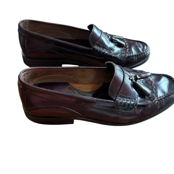 Authentic Bass Weejuns‎ Barnett Kiltie Tassel Loafers Size 10.5