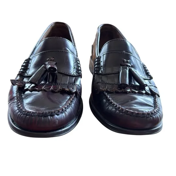 Authentic Bass Weejuns‎ Barnett Kiltie Tassel Loafers Size 10.5