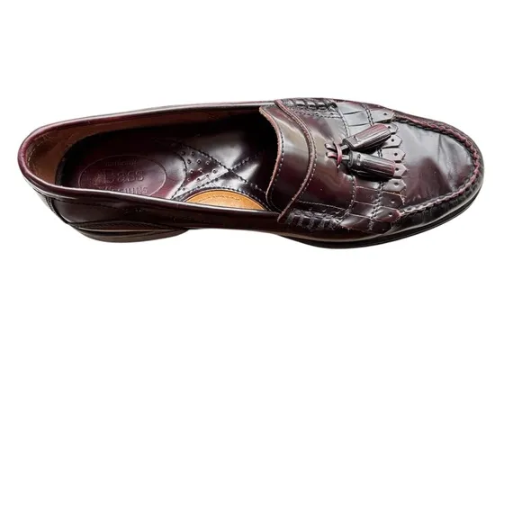 Authentic Bass Weejuns‎ Barnett Kiltie Tassel Loafers Size 10.5