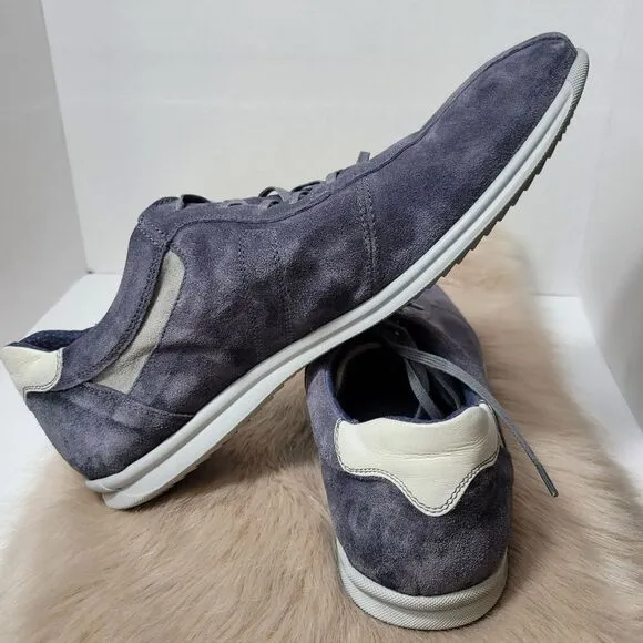 Bacco Bucci Men's Gray Suede Mens Sneakers Shoes Size 12