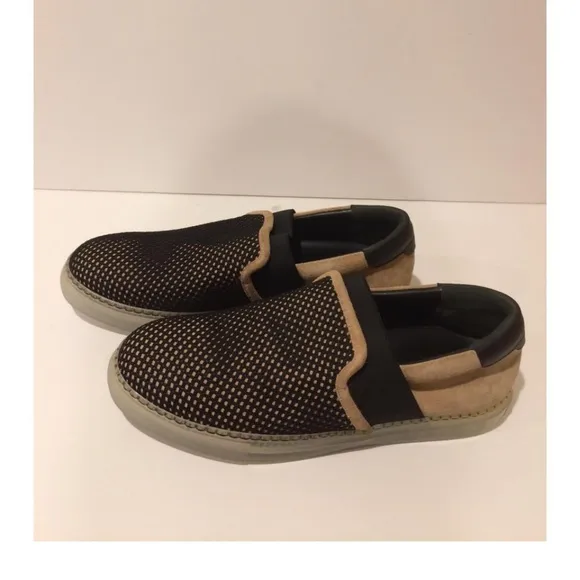 Balenciaga New Slip On Mesh Suede Leather Sneaker