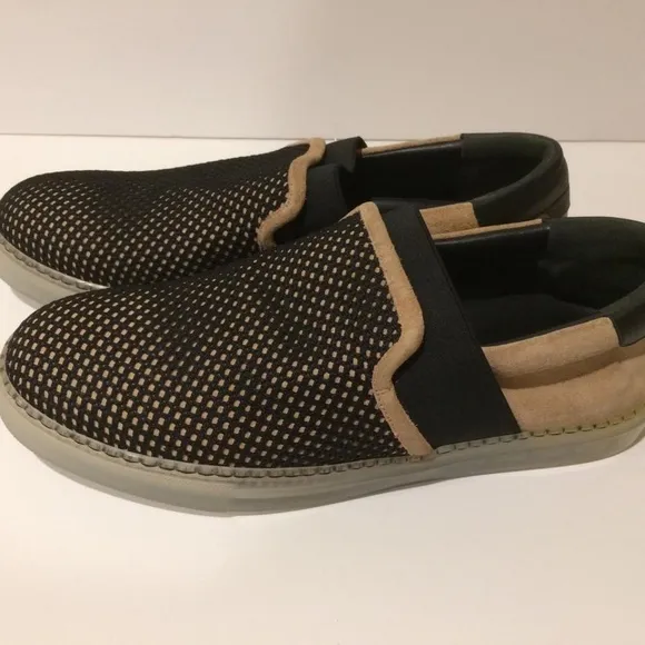 Balenciaga New Slip On Mesh Suede Leather Sneaker