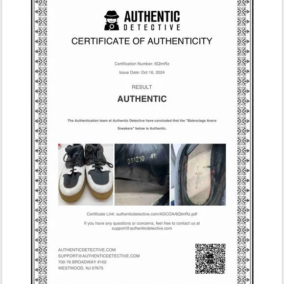 Balenciaga Paris 391210 Low-Top Blue Leather Sneakers Men's Size 13 Preowned