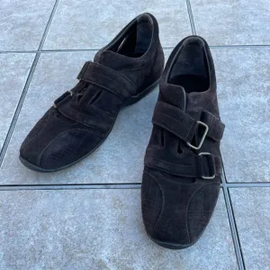 BALLY Annabel Suede Chocolate shoes