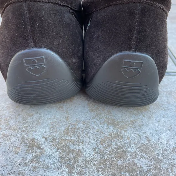 BALLY Annabel Suede Chocolate shoes