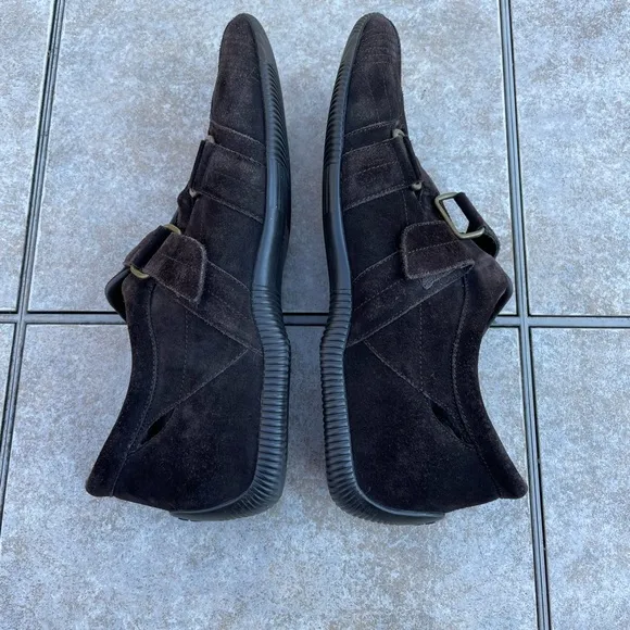 BALLY Annabel Suede Chocolate shoes