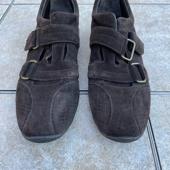 BALLY Annabel Suede Chocolate shoes