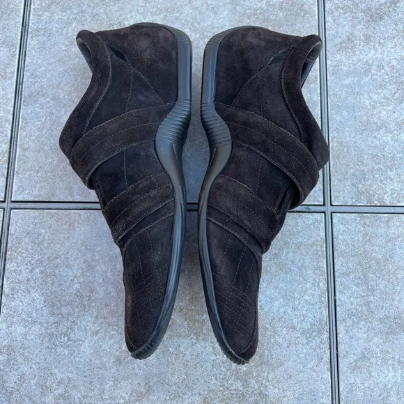 BALLY Annabel Suede Chocolate shoes