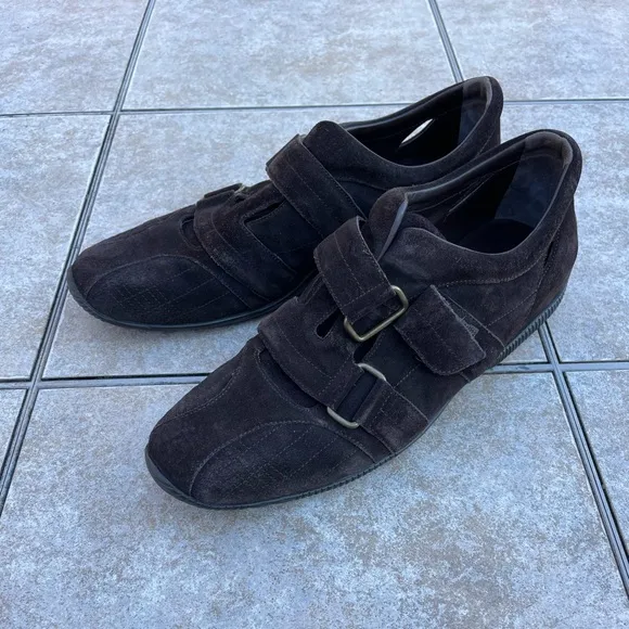 BALLY Annabel Suede Chocolate shoes