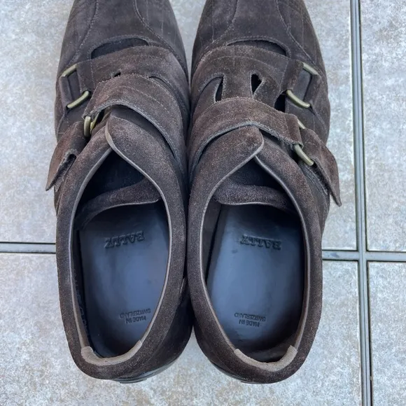 BALLY Annabel Suede Chocolate shoes