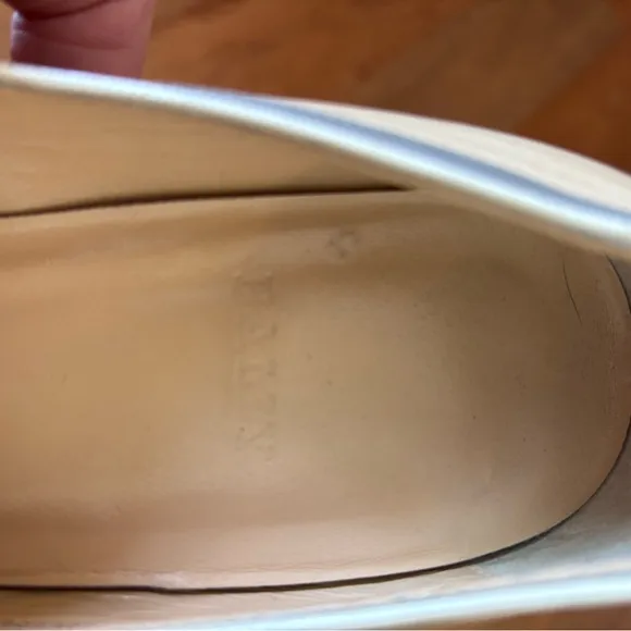 Bally Italian Putty Calf Leather High Heels Size US 9