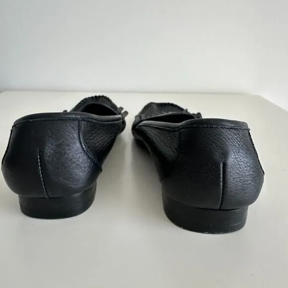 Bally Loafers Mens 7 US Leather Tassel Shoes Carpino Vintage